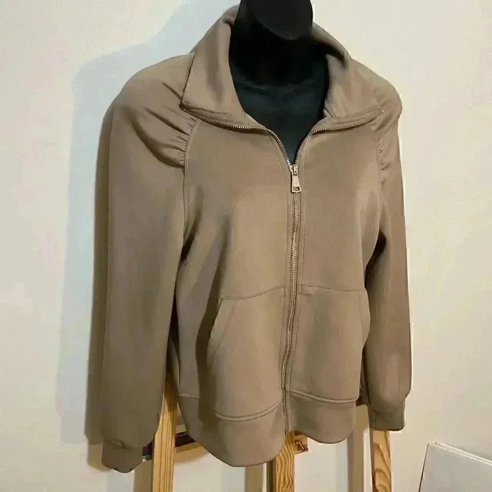 DKNY zip up sweater size xs
